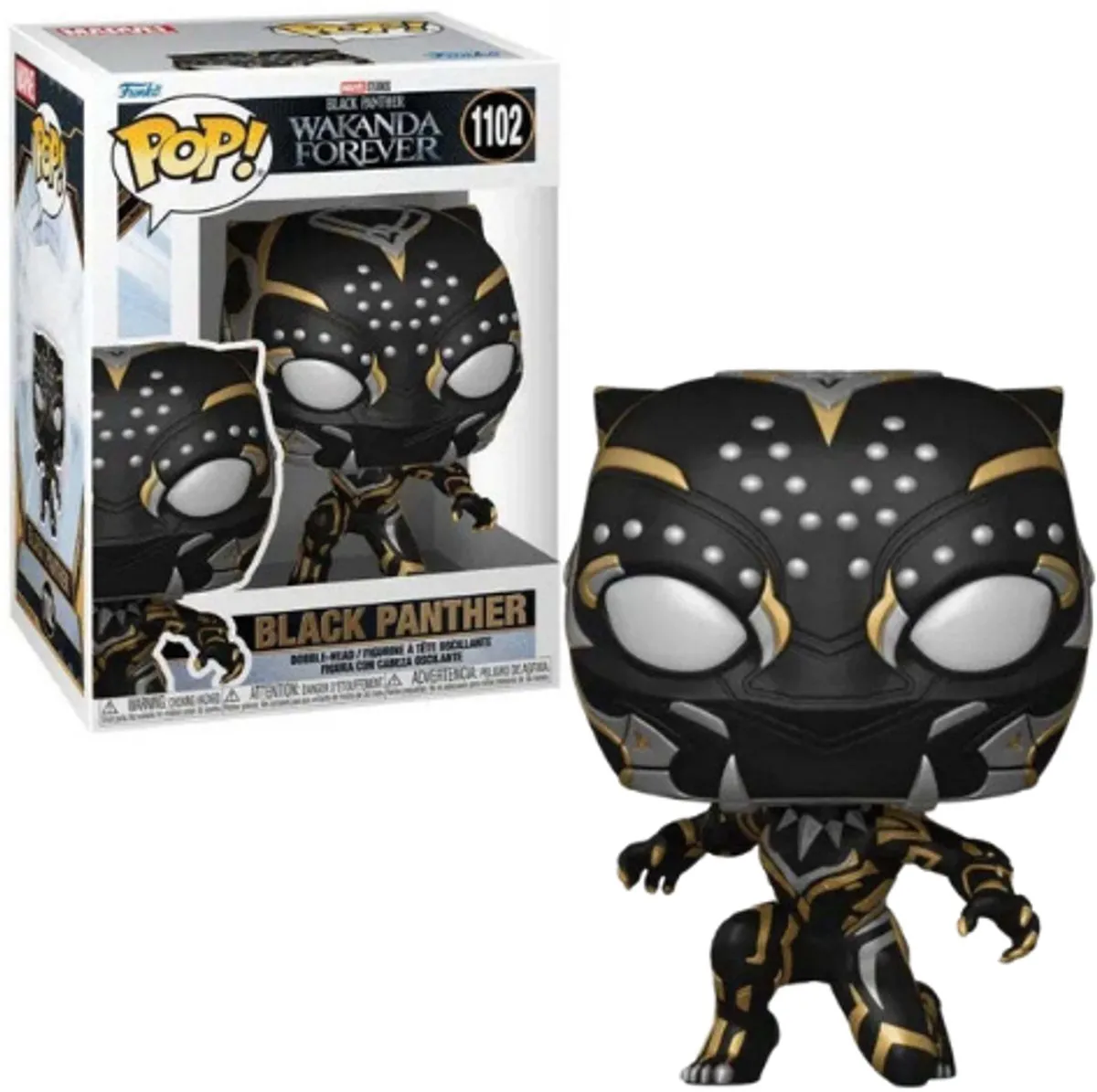 Funko Pop Marvel Black Panther Wakanda Forever #1102 - Multi