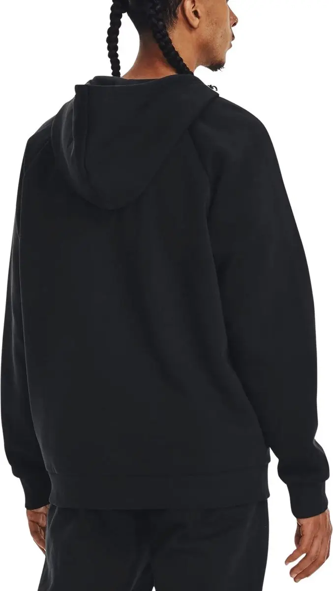 Under Armour UA Rival Fleece FZ Hoodie - XXL - Zwart/Wit
