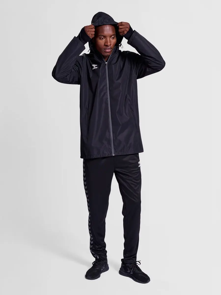 Hummel Hmlauthentic All Weather Jacket Winterjas - L - Zwart - afbeelding 3 van 6
