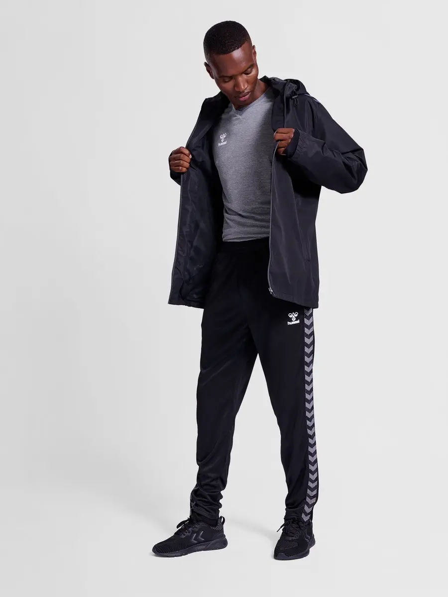 Hummel Hmlauthentic All Weather Jacket Winterjas - L - Zwart - afbeelding 4 van 6