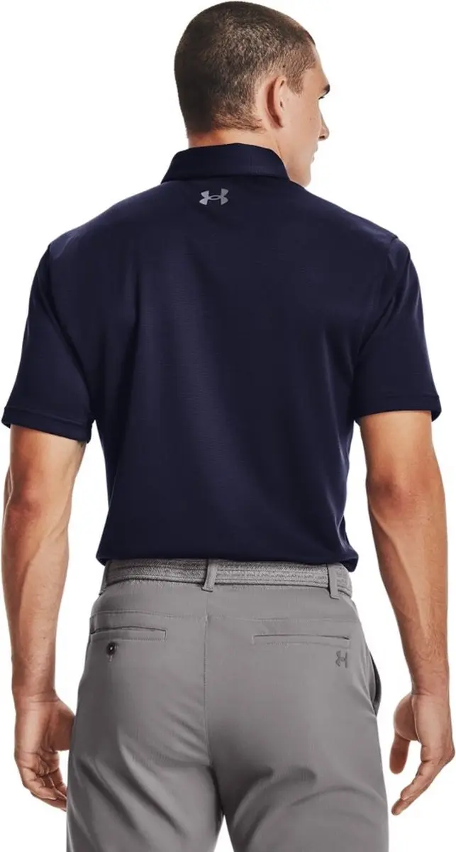 Under Armour Tech Polo - Donkerblauw - Maat S - afbeelding 6 van 6