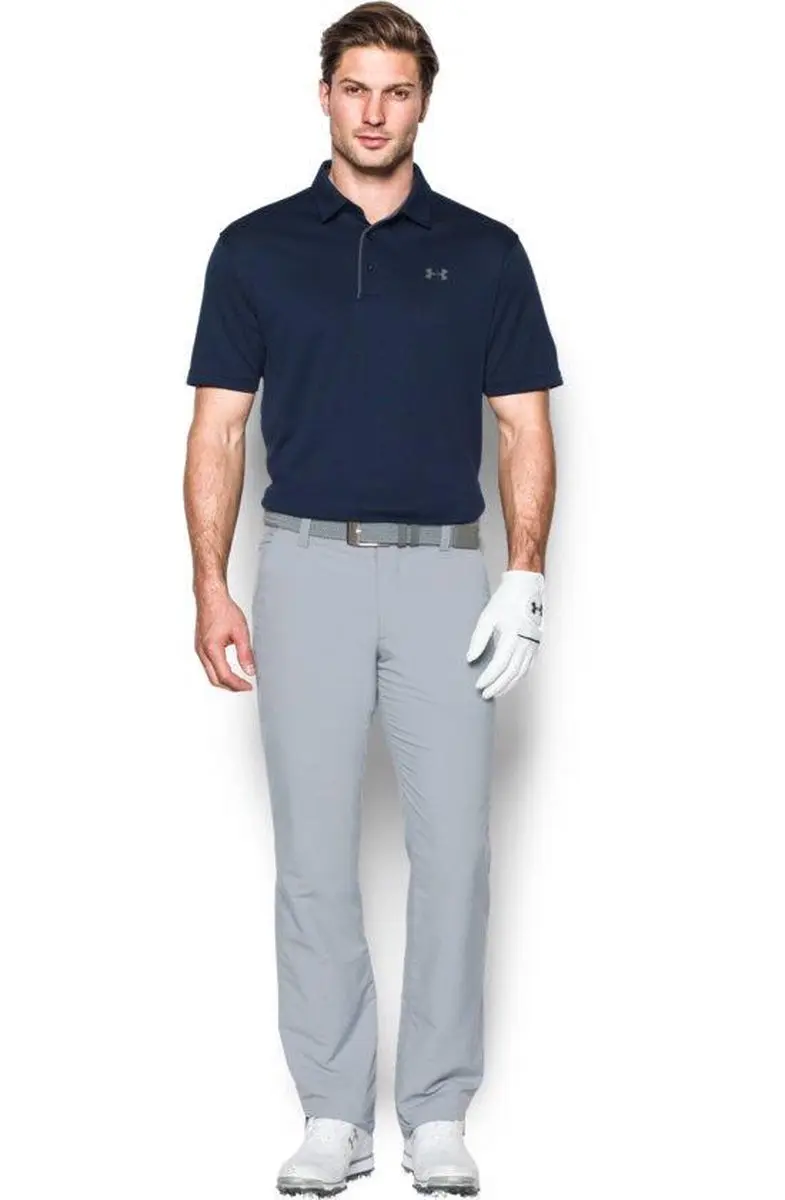 Under Armour Tech Polo - Donkerblauw - Maat S