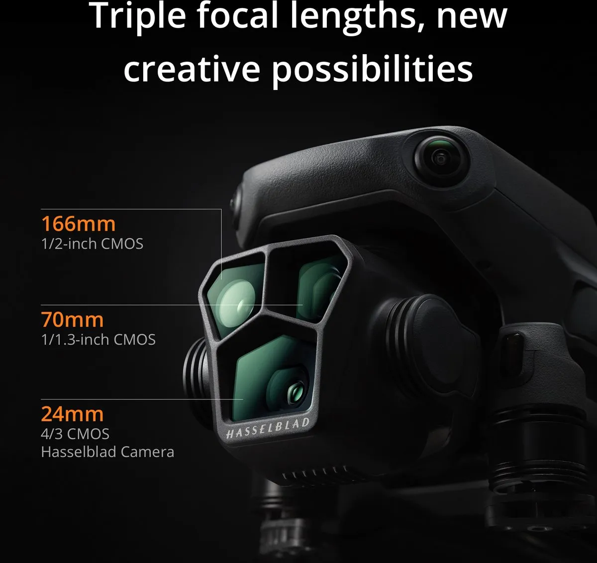DJI Mavic 3 Pro Fly More Combo - Grijs