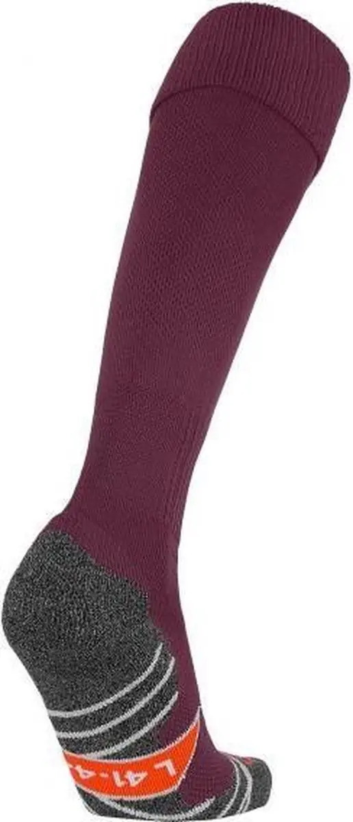 Stanno Uni Sock Sportsokken 45-48 - Bordeaux Rood