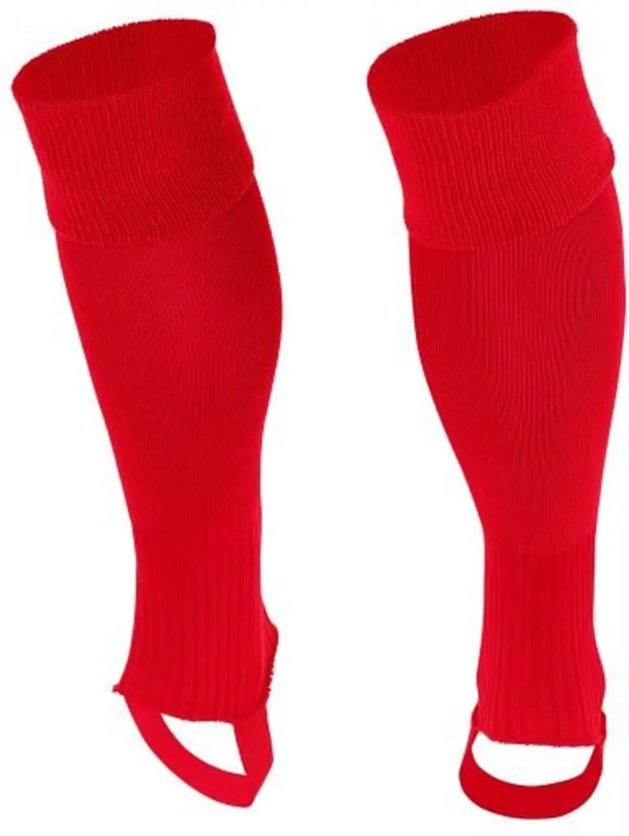 Stanno Uni Footless Sock Hockey Rood