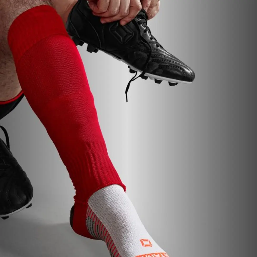 Stanno Uni Footless Sock Hockey Rood - 29-33