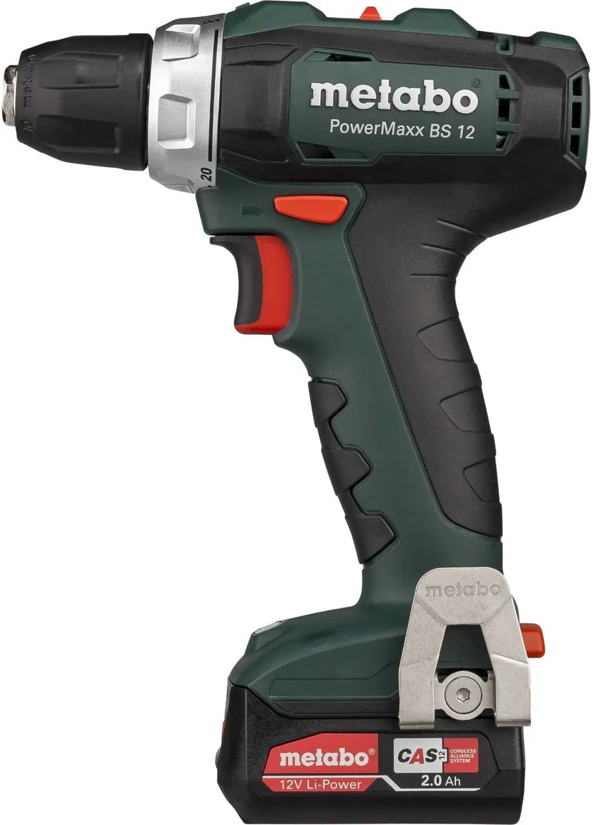 Metabo BS12 Powermaxx Boorschroefmachine 12V - 2x 2000mAh