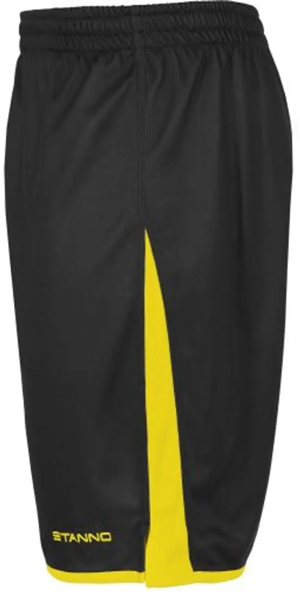 Stanno Altius Shorts S - Zwart/Geel