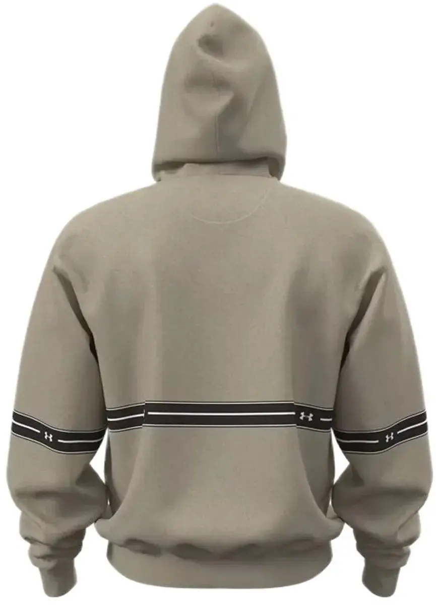 Under Armour Icon Fleece Taped Sweatshirt - Groen/Bruin XL