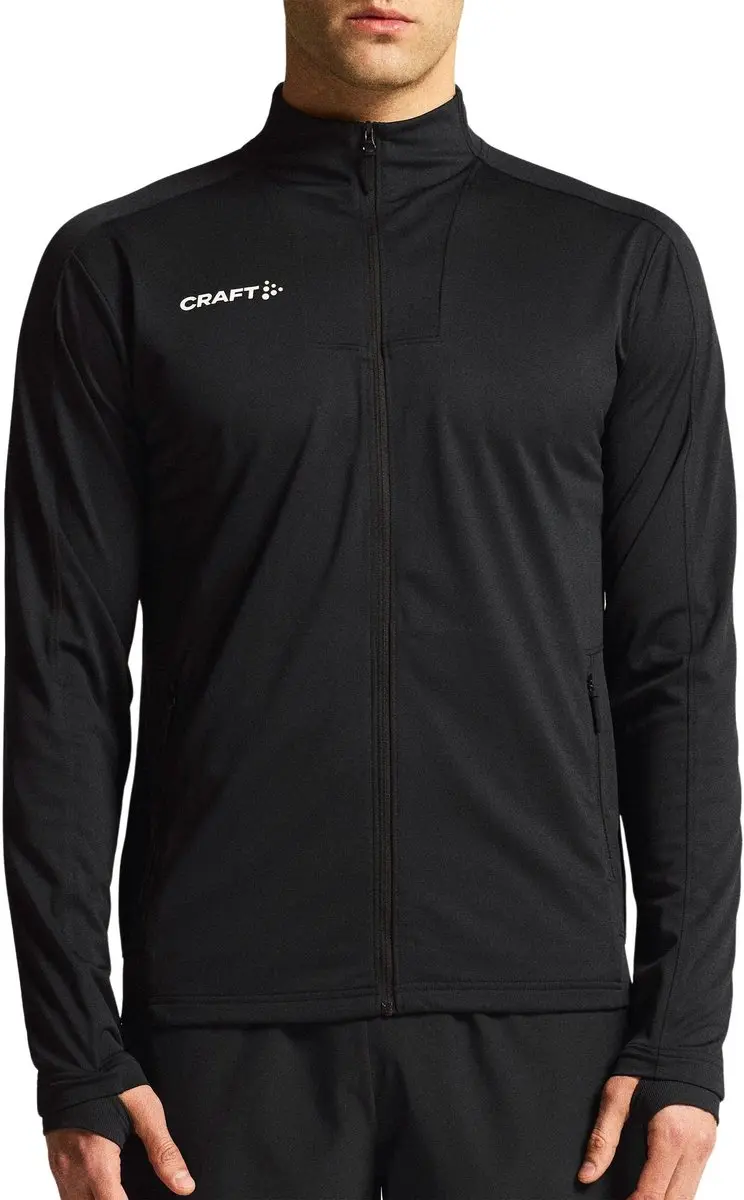 Craft Evolve 2.0 Full Zip Trainingsjas Heren - XL - Zwart