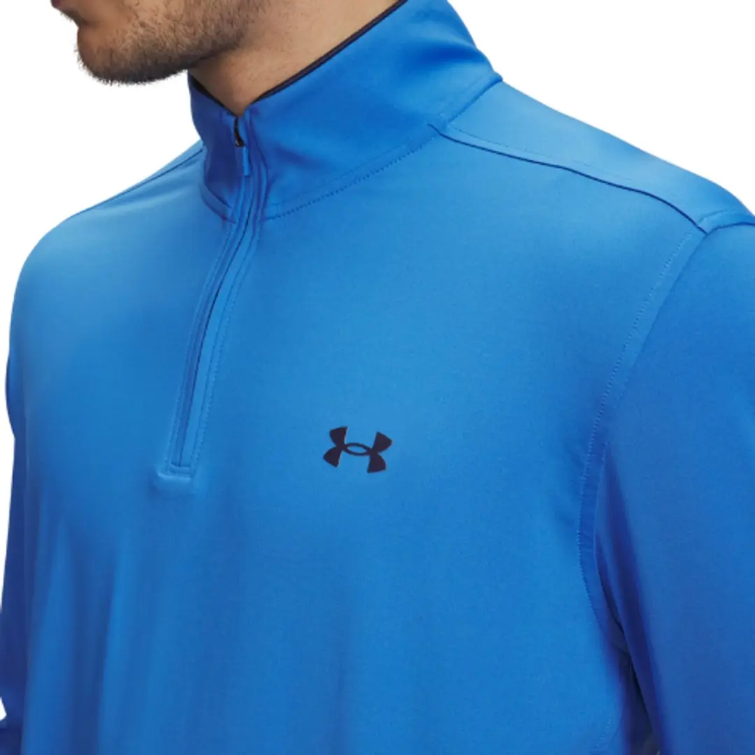 Under Armour 1/4 Zip-Blue Atlantis Heren - M