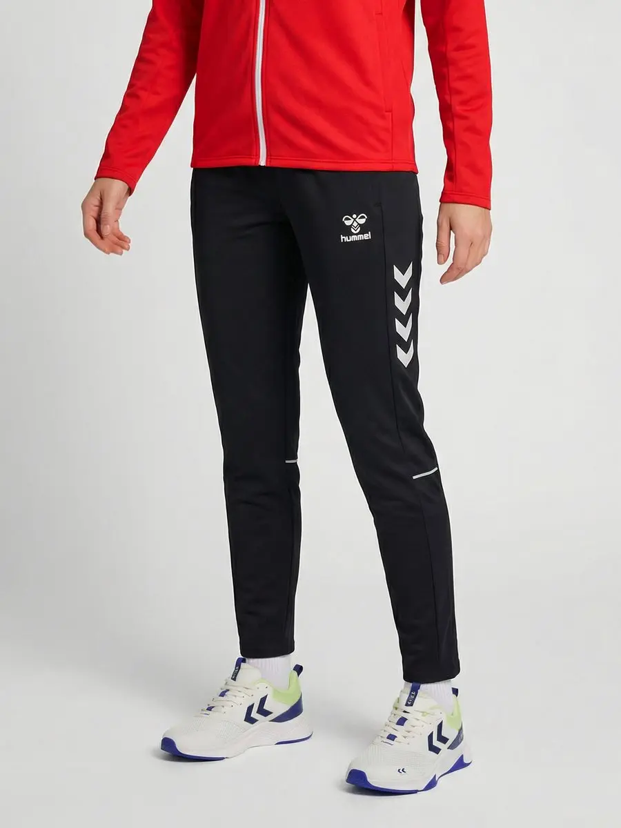 Hummel HMLCORE 2.0 Woven Pants Woman - Trainingsbroek M - Zwart/Wit
