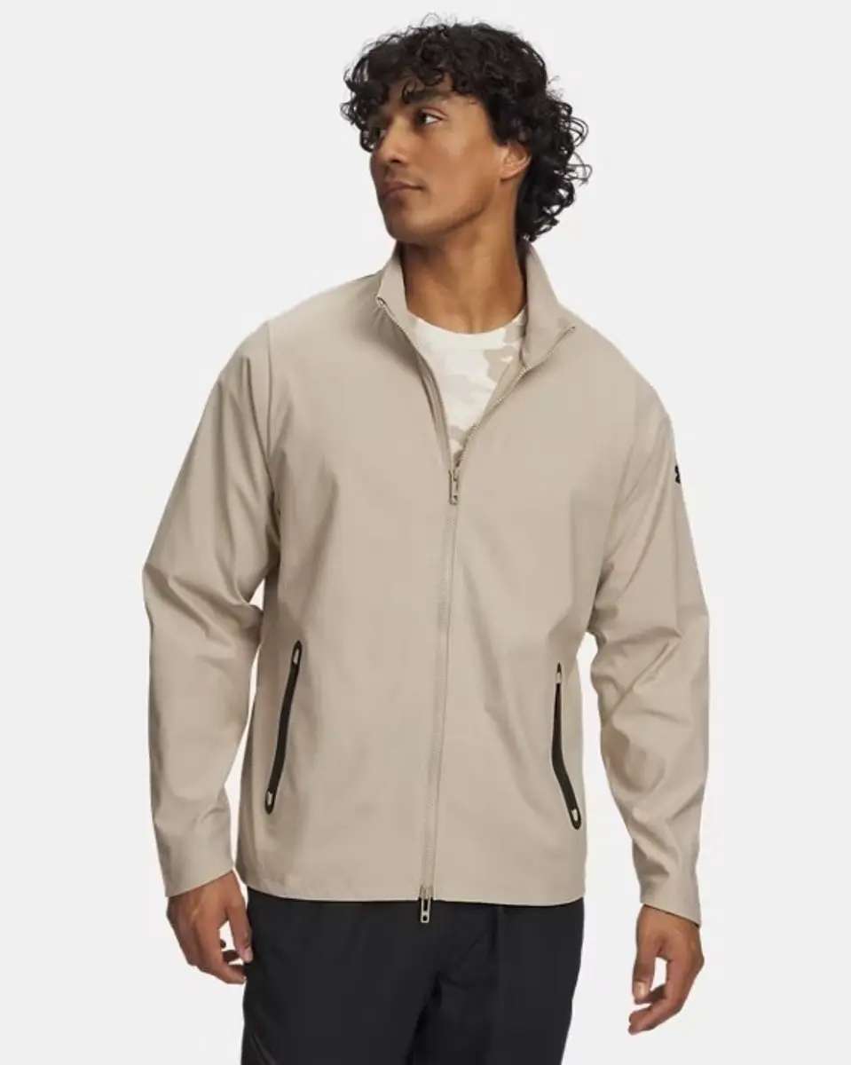 Under Armour Unstoppable Wvn FZ Sweatshirt - Beige - 2XL