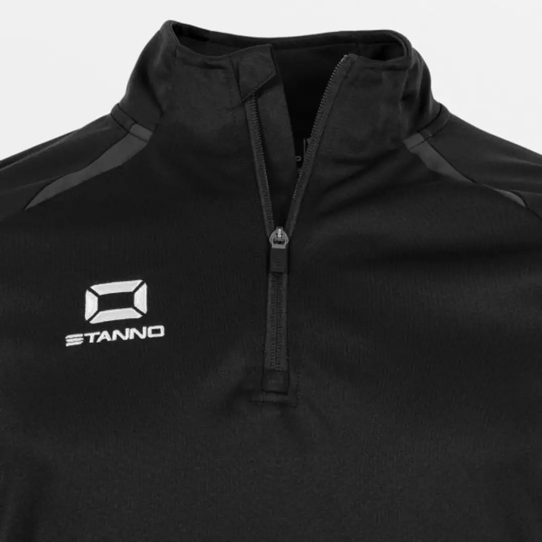 Stanno Stadio Quarter Zip Top - Maat L - Zwart