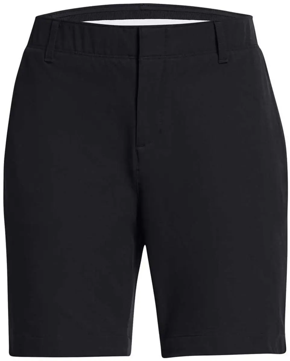 Under Armour Dames UA Drive 7" Short - XS - Black/Metallic Silver
