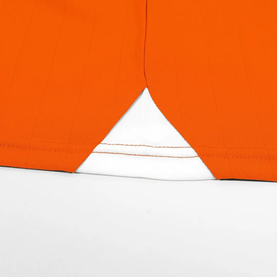 Hummel Fyn Shirt Dames - Oranje/Wit XS - afbeelding 6 van 6