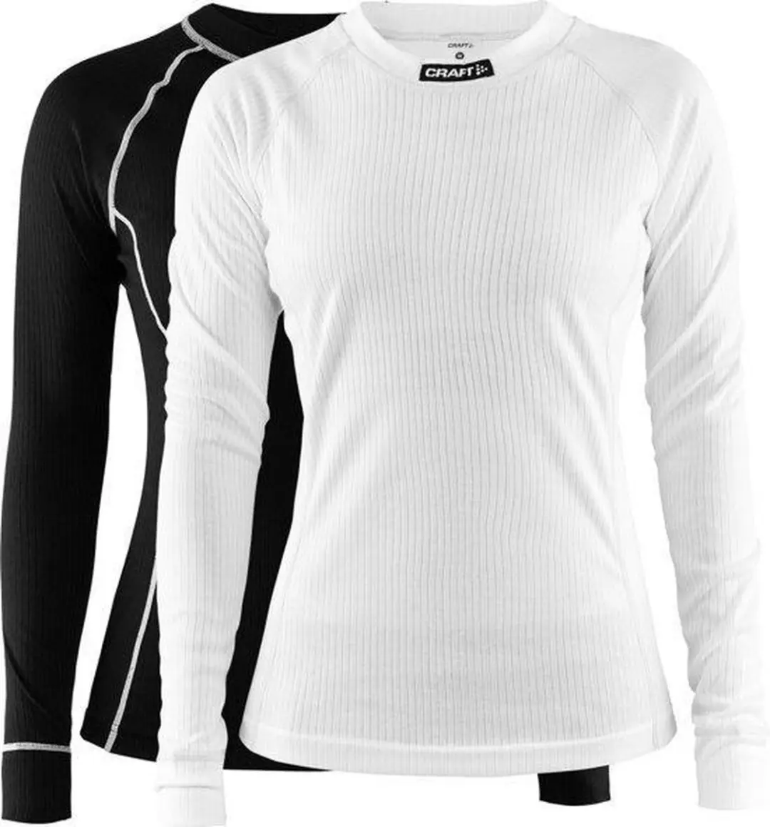 Craft Active 2-Pack Dames Tops - XXL - Black/White