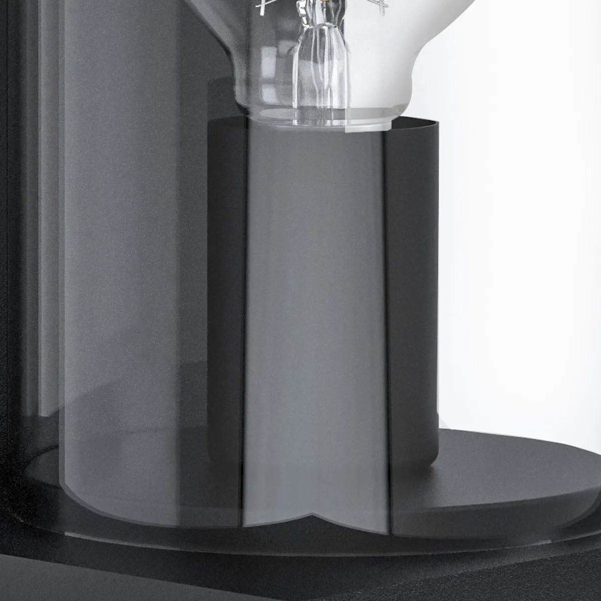 Eglo Cascinetta Wandlamp E27 IP44 - Zwart