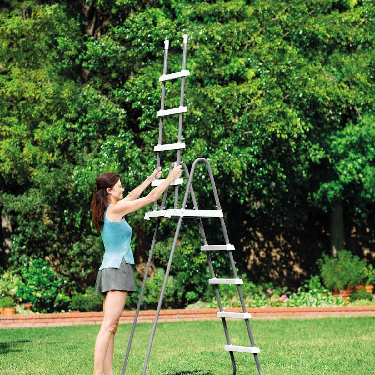 Intex Deluxe Zwembadladder 28077 - 132cm - afbeelding 6 van 6