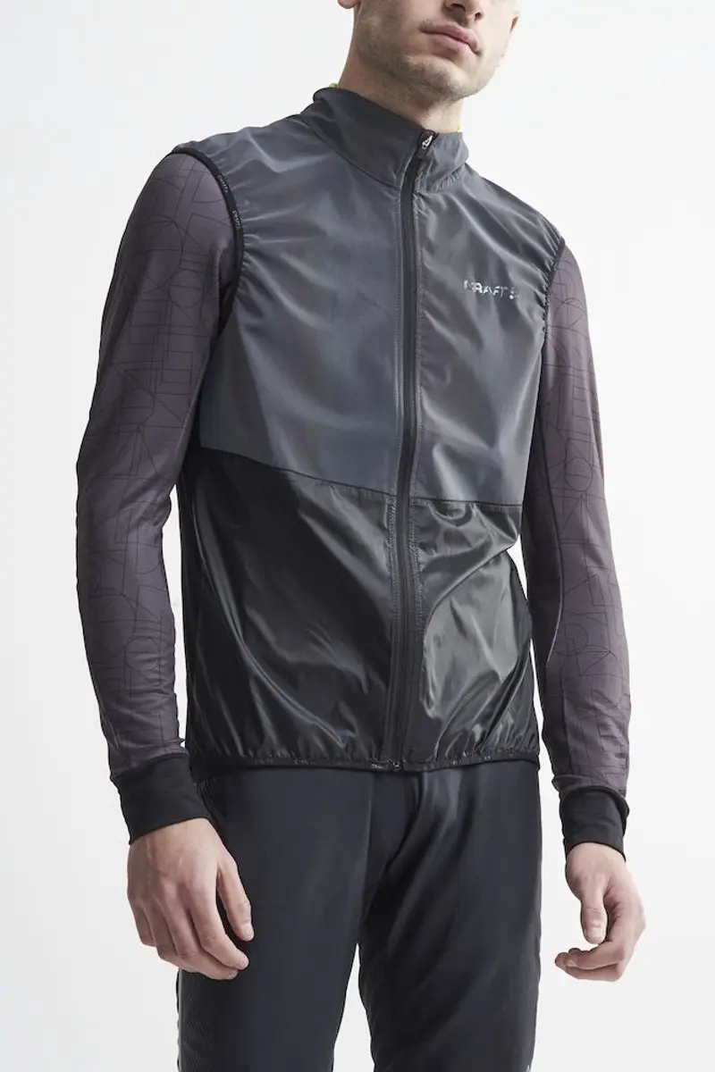 Craft Glow Vest Fietsjack Heren M - Multi/Black