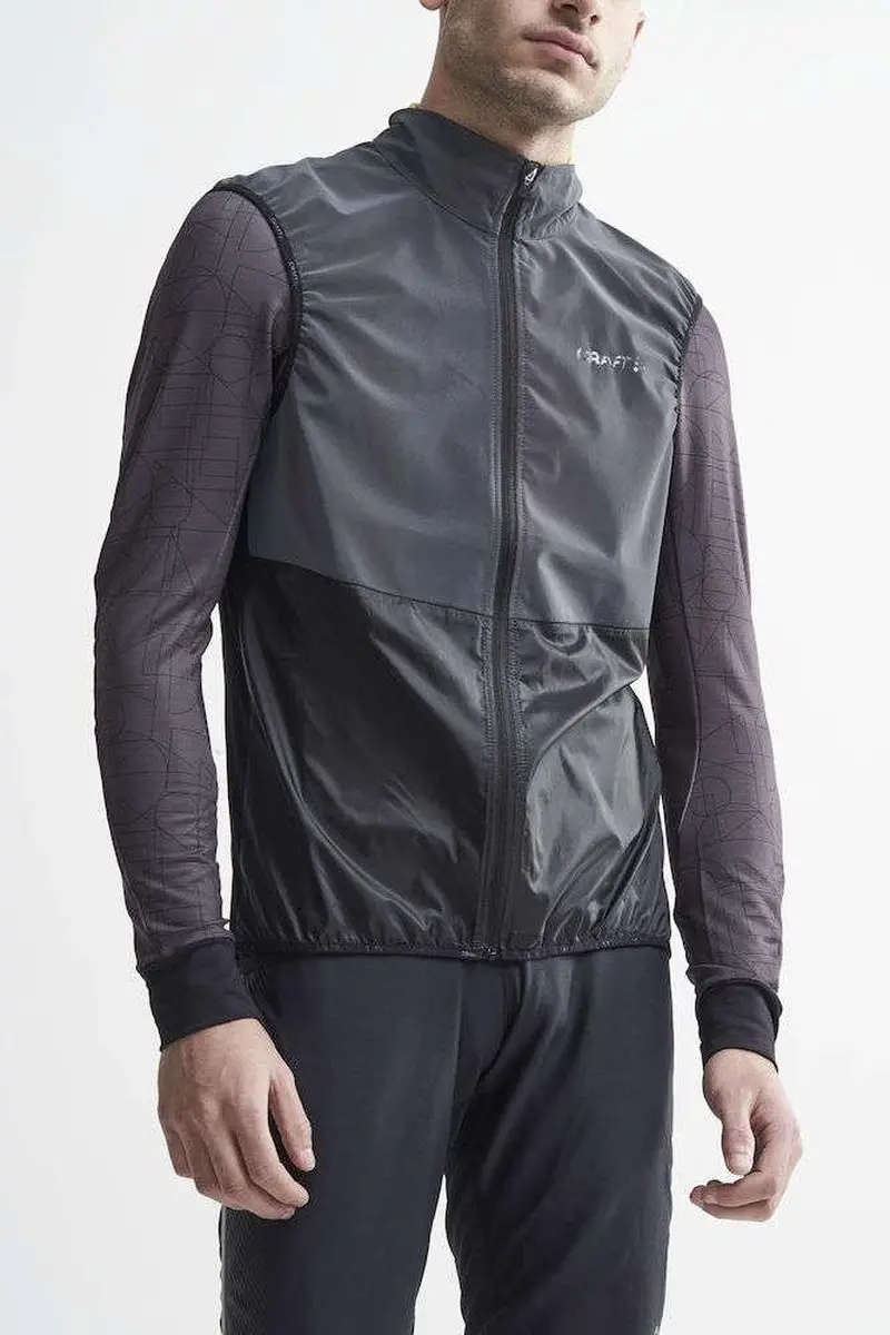 Craft Glow Vest Fietsjack Heren M - Multi/Black