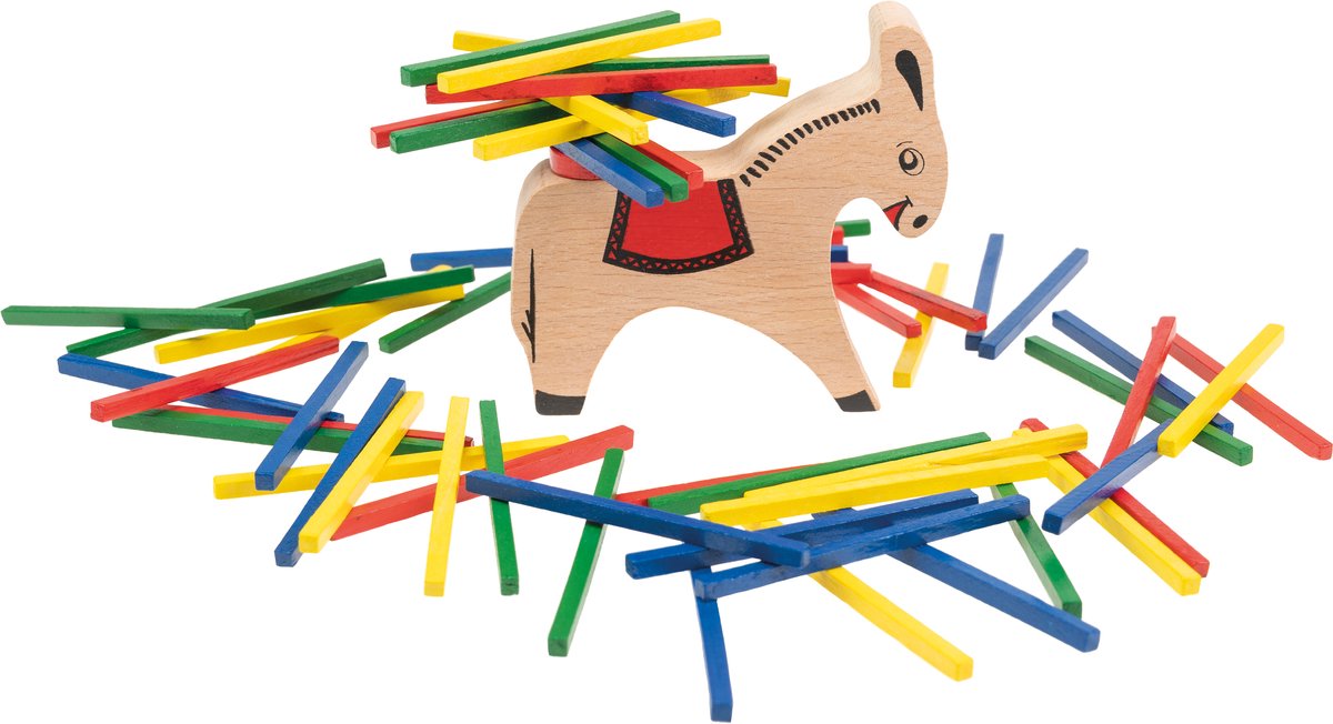 Tactic Donkey Game – Bordspel – Classic Games – Houten Behendigheidsspel – Vanaf 5 jaar