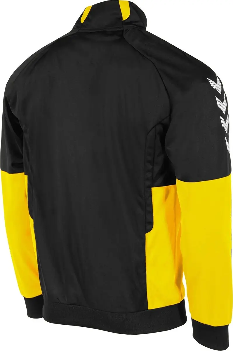 Hummel Authentic Poly FZ Sportvest Kids - Maat 164 Geel - afbeelding 6 van 6