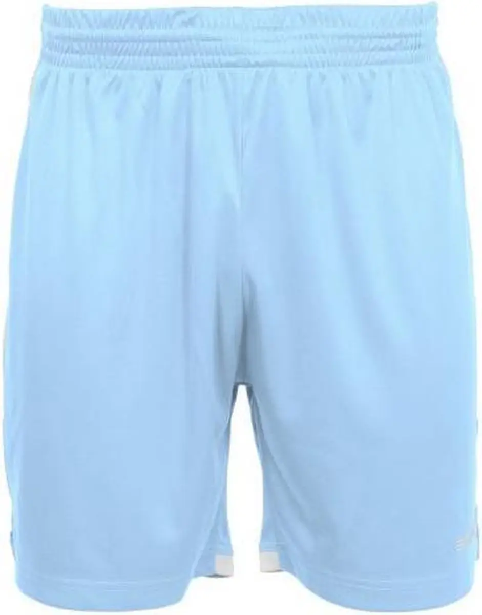 Stanno Focus Short Sportbroek 116 - Lichtblauw/Wit