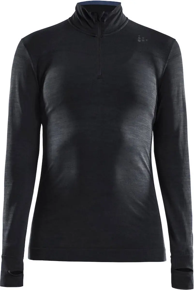 Craft Fuseknit Comfort Zip Thermoshirt Dames