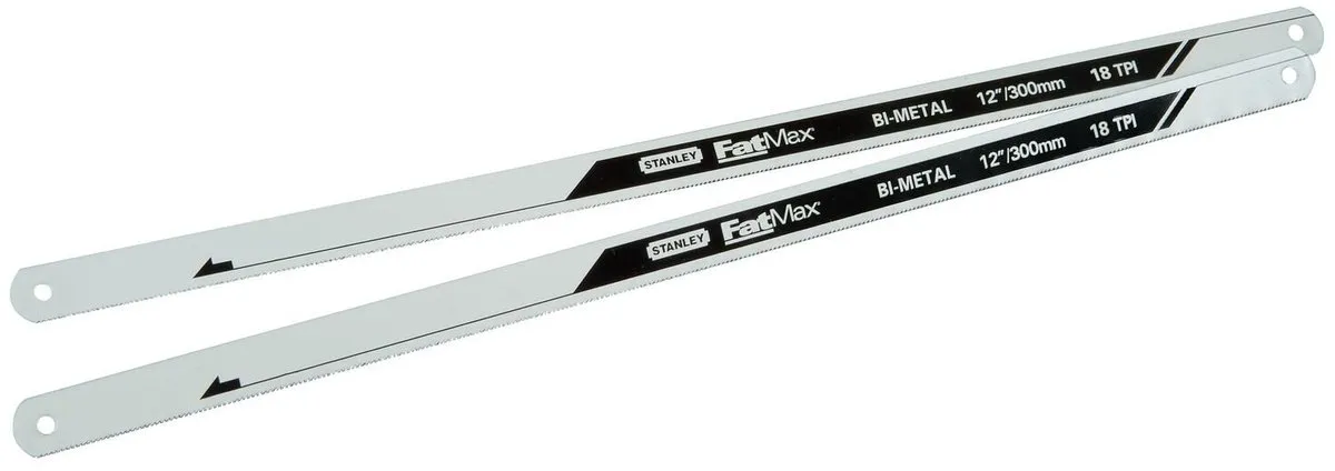 Stanley FatMax Metaalzaagblad 300mm 18T/inch - 2 Stuks