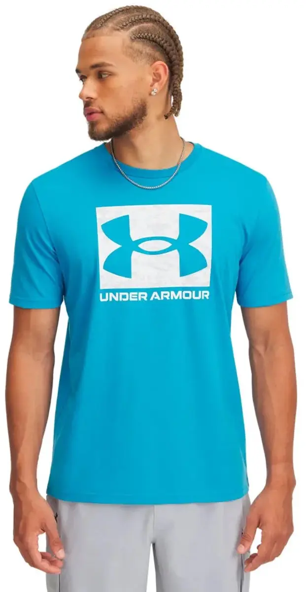 Under Armour Abc Camo Boxed Logo T-shirt - M - Blauw