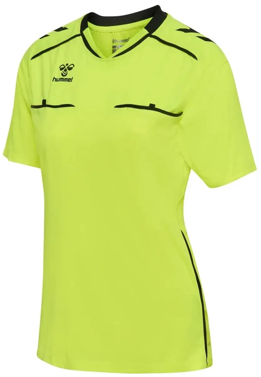 Hummel Referee T-shirt Geel M