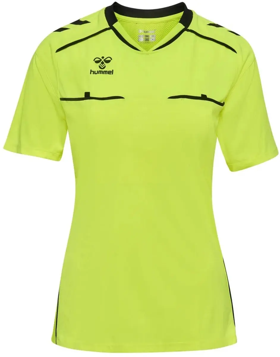 Hummel Referee T-shirt Geel M