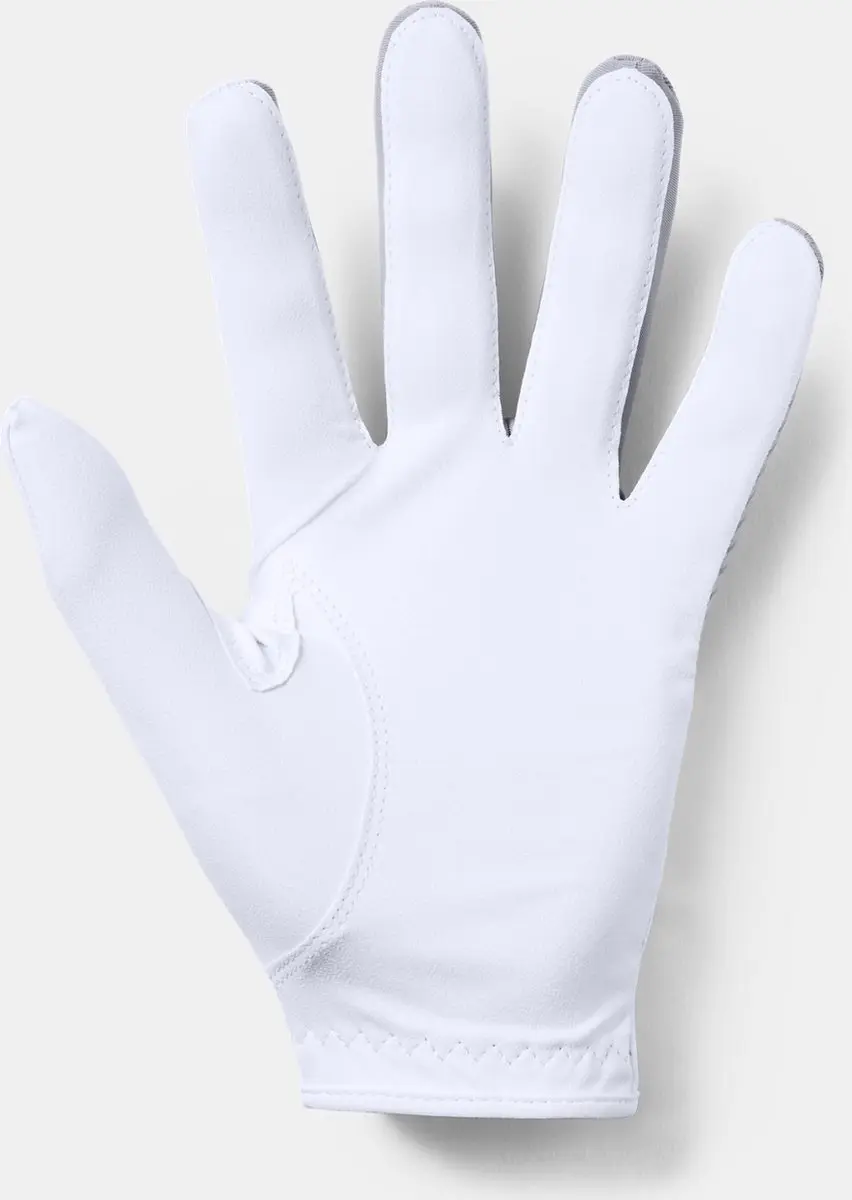 Under Armour Medal White Golfhandschoen - L - Wit/Grijs