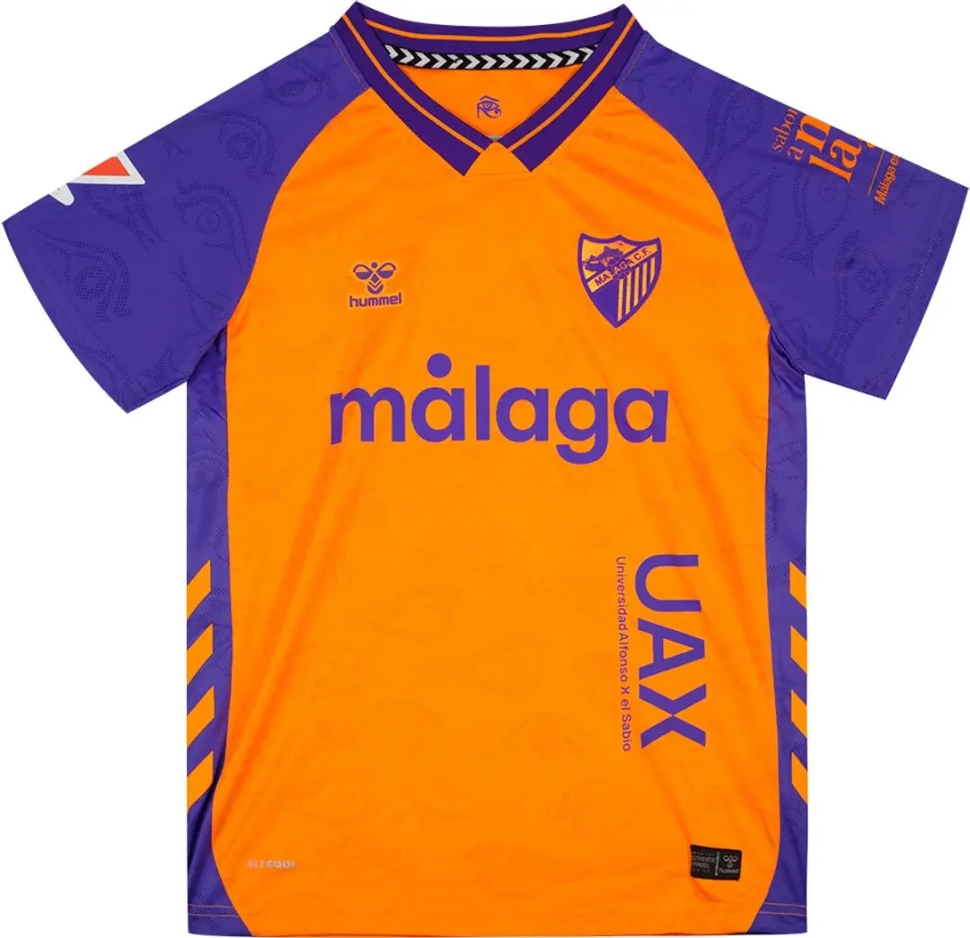 Hummel Málaga CF 25/26 Derde Korte Mouw T-shirt Junior