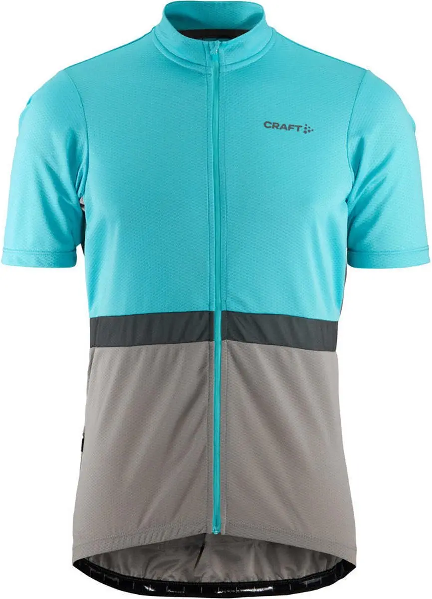 Craft Core Endur Jersey M - Heren Fietsshirt Korte Mouwen - Blauw