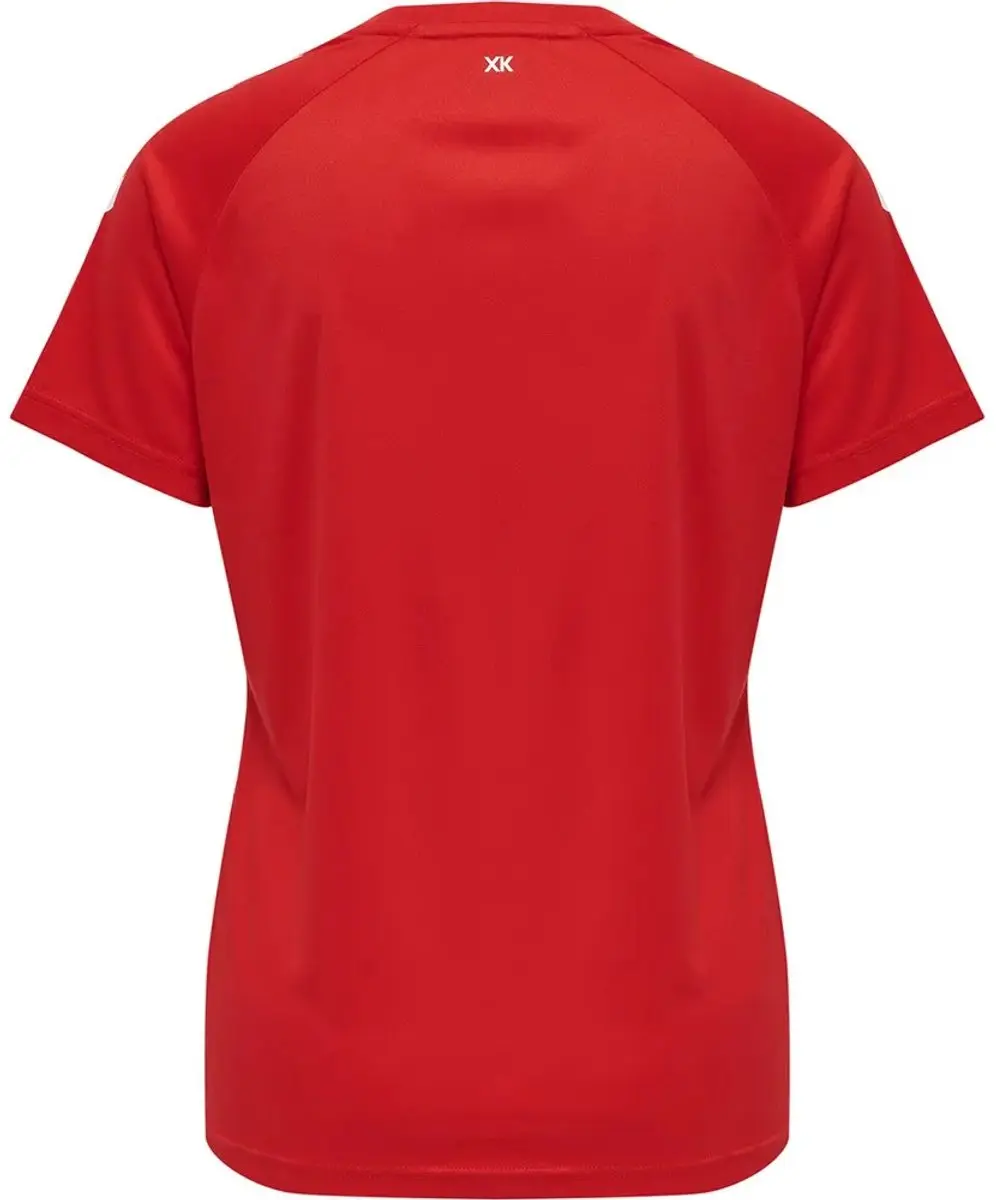 Hummel Hmlcore Xk Core Poly Tee Sportshirt Dames - M - Rood