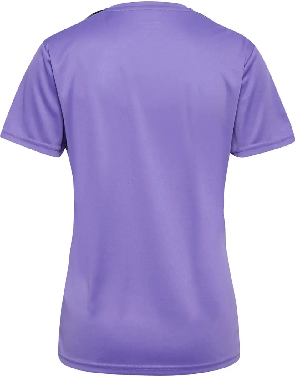 Hummel Authentic Dames Sportshirt 219966 - S - Dahlia Purple/Asphalt