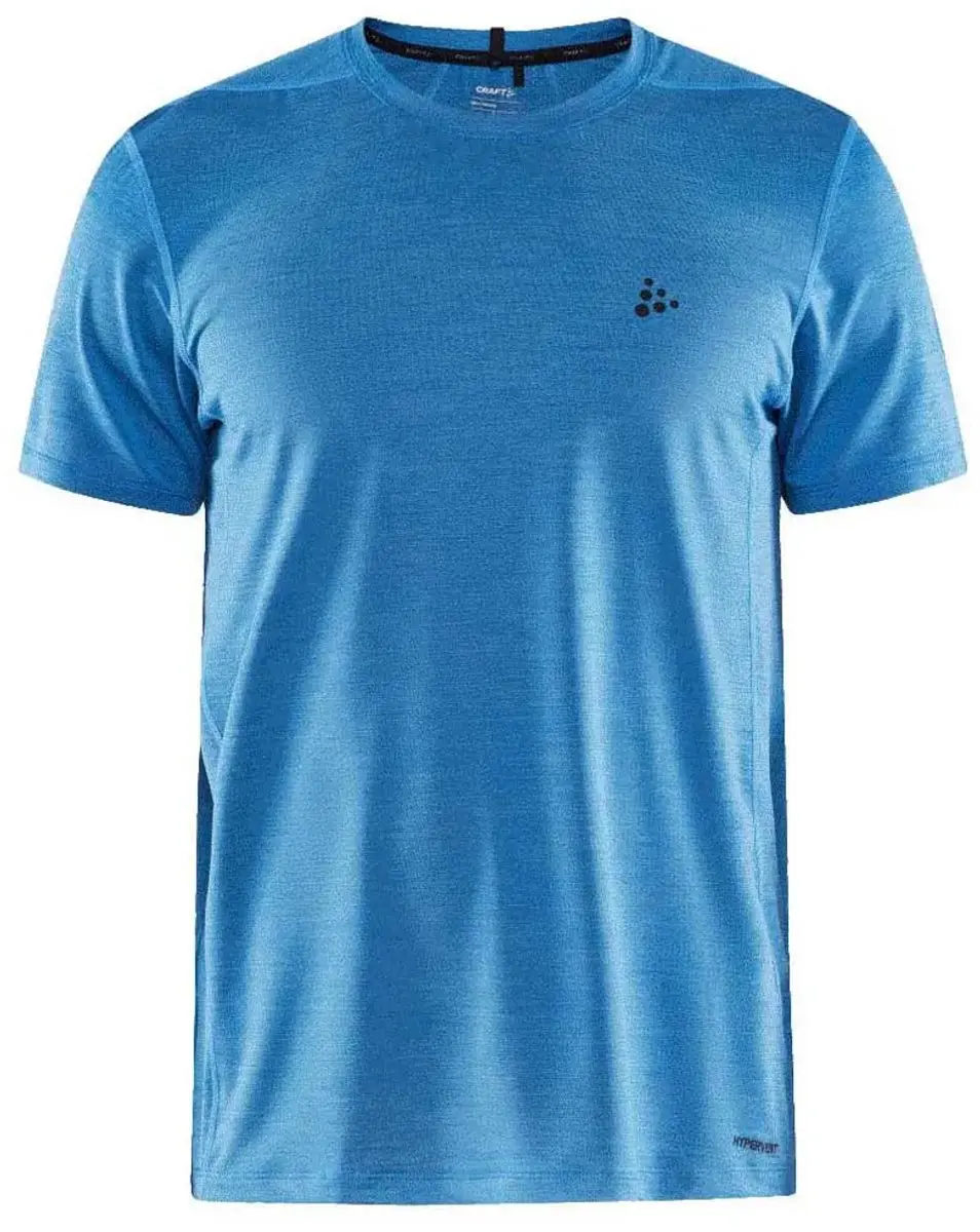 Craft Adv Essence Melange T-shirt - Blauw - L - afbeelding 6 van 6