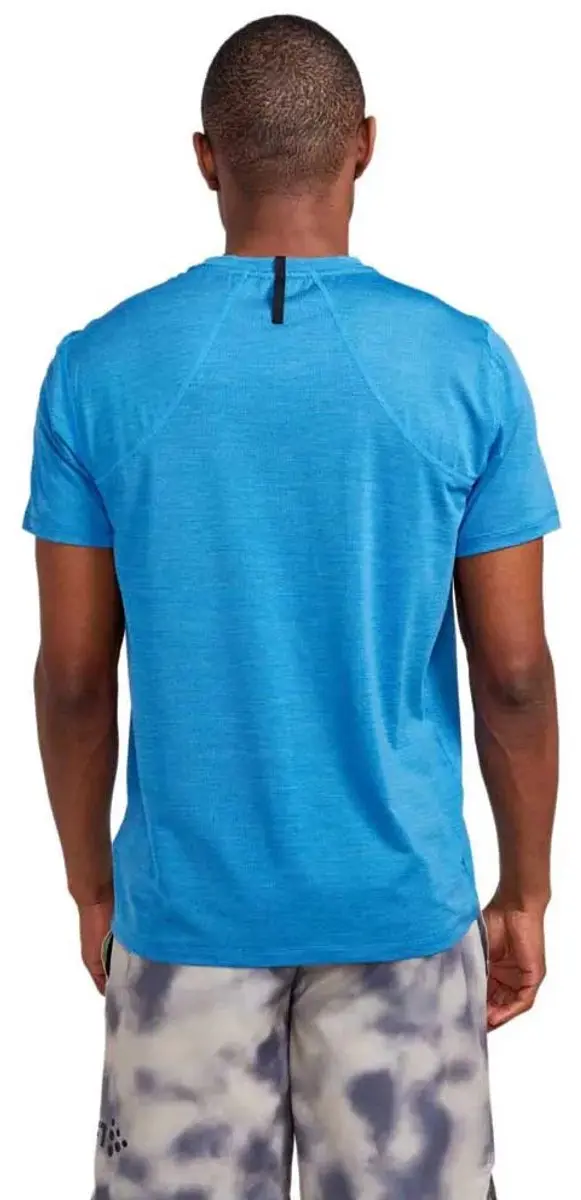 Craft Adv Essence Melange T-shirt - Blauw - L