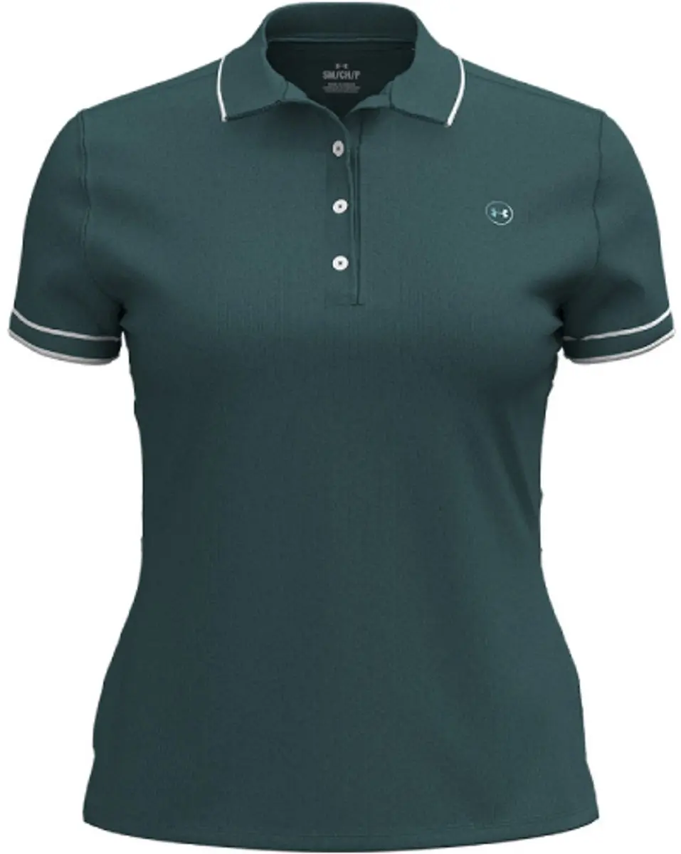 Under Armour Drive Chill SS Polo Rack Green M