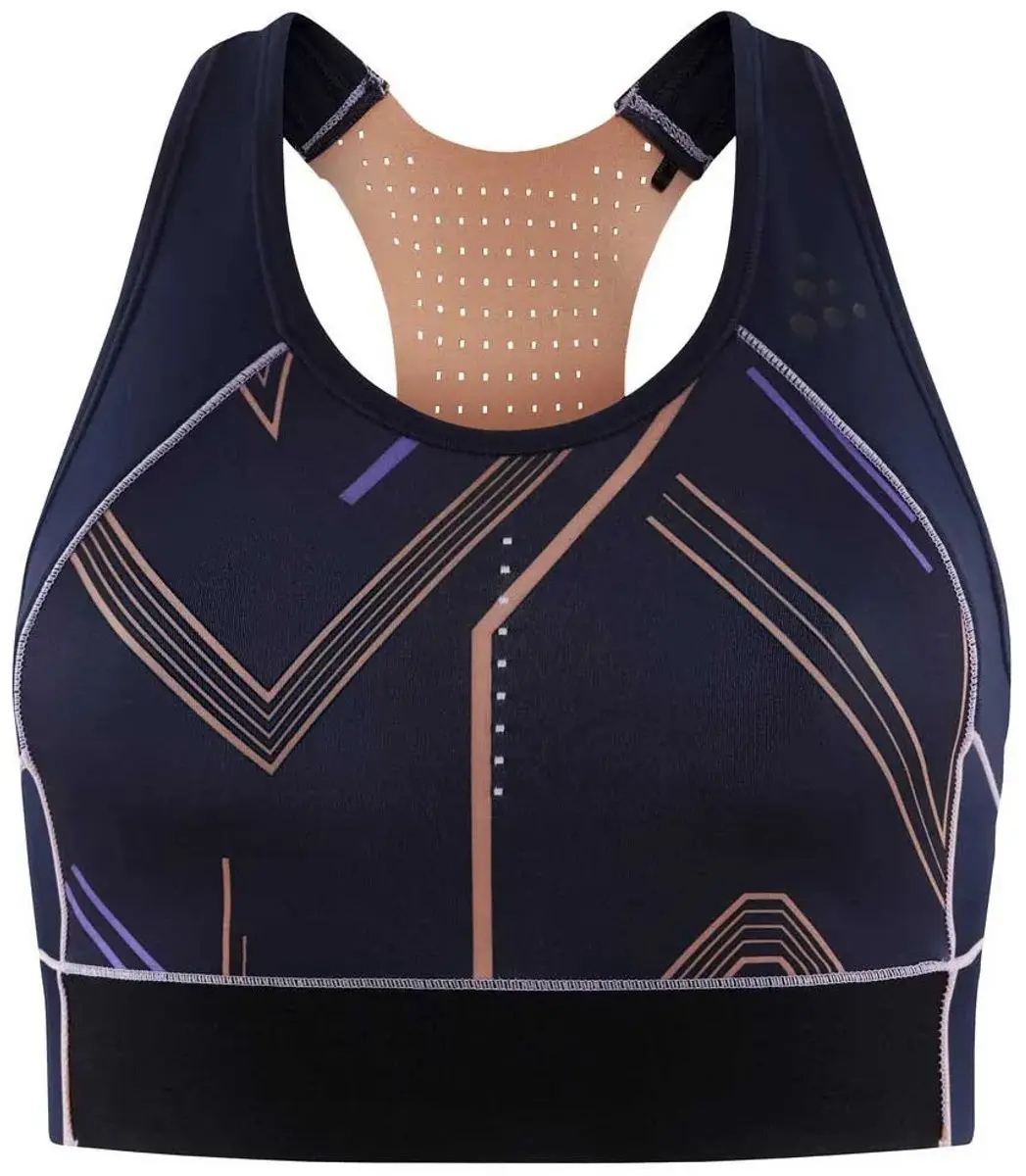 Craft Pro Hit Blocked Sport Top - Vrouw - Blauw S - afbeelding 6 van 6