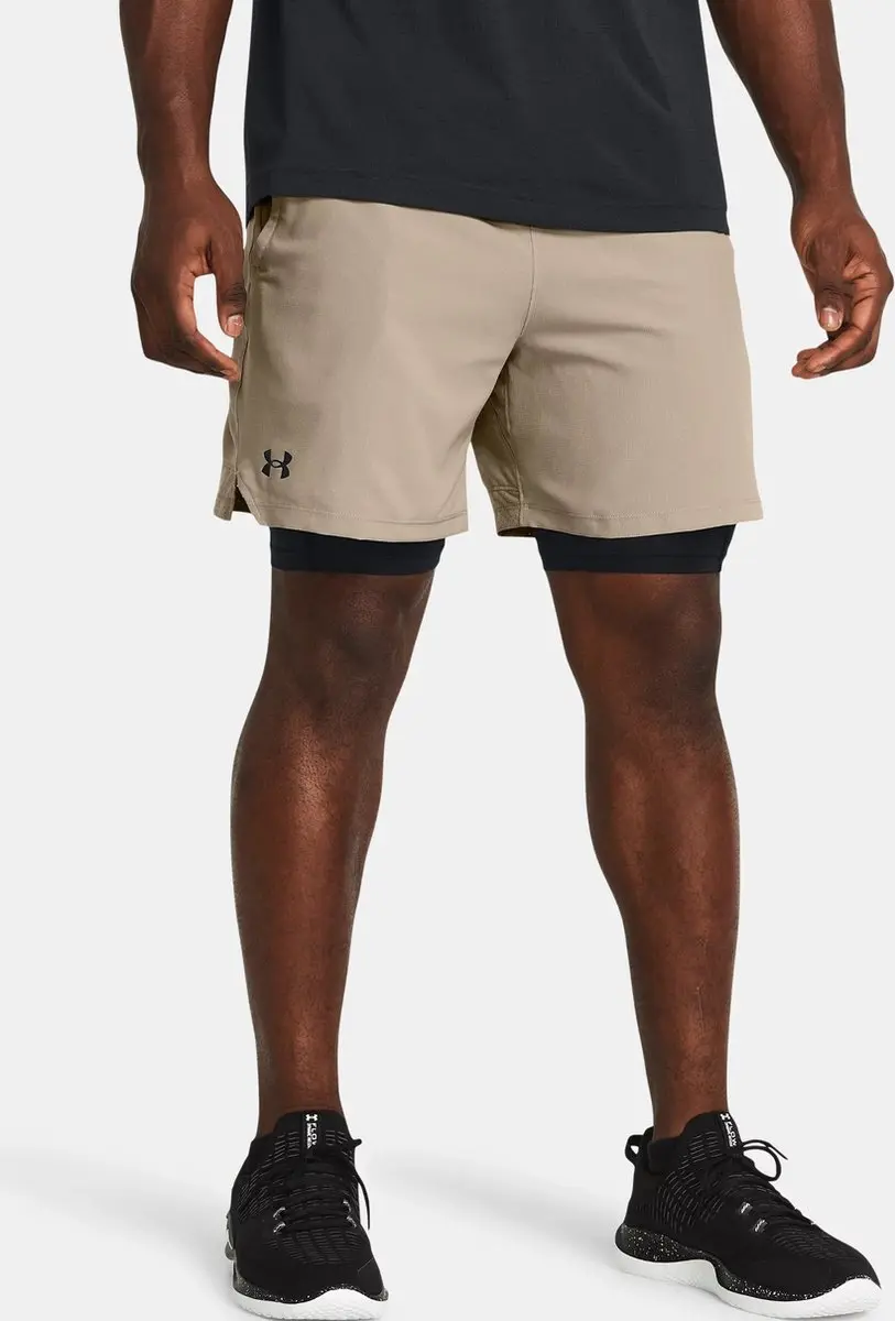 Under Armour Vanish Woven 2in1 Sportshorts - XL - Brown