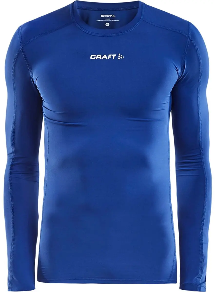 Craft Pro Control Compressie Shirt Lange Mouw 3XL - Royal