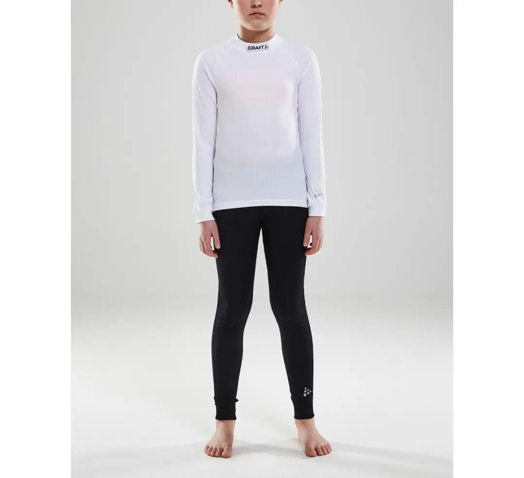 Craft Progress Baselayer Crewneck Longsleeve - Maat 134 - Wit
