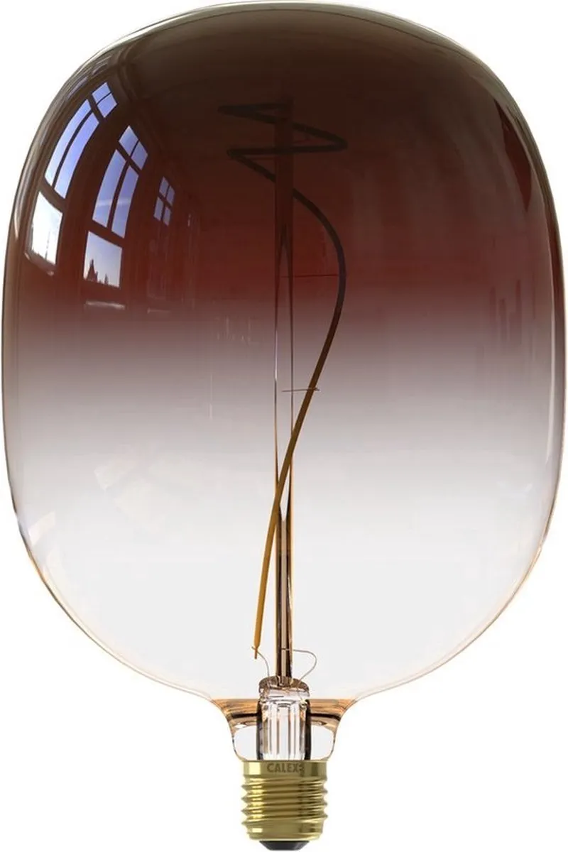 Calex Avesta Colors Marron E27 LED Lamp 5W - Warm Wit 1800K