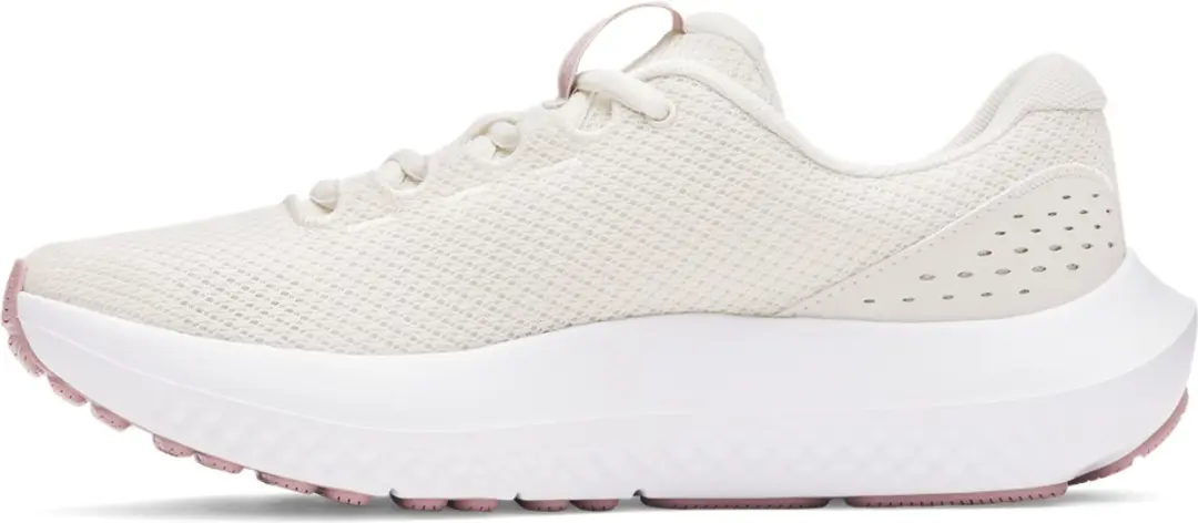 Under Armour UA W Charged Surge 4-WHT Dames Sportschoenen - Wit/Roze - afbeelding 6 van 6