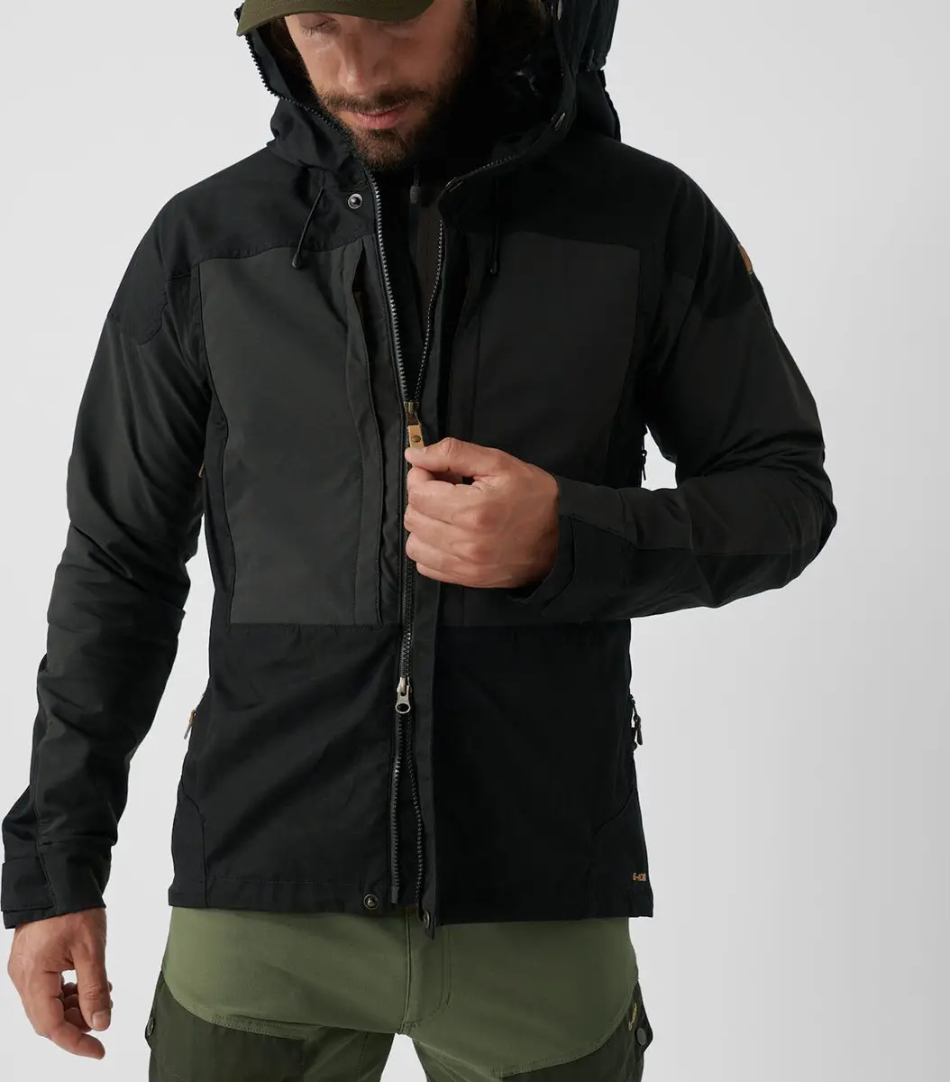 Fjällräven Keb Jas Heren, black Maat M