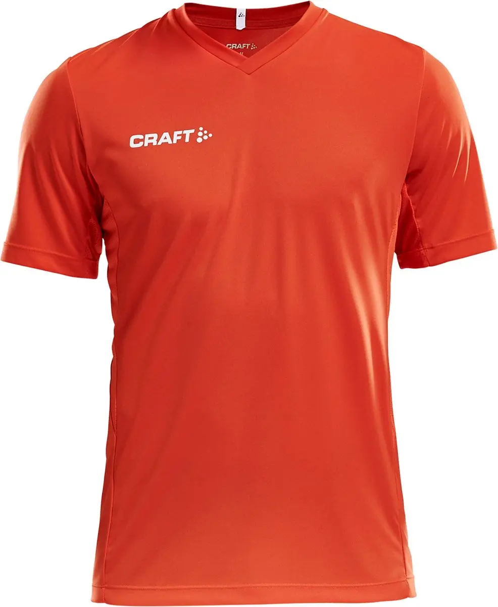 Craft Squad Jersey Solid - XL - Oranje/Wit - afbeelding 6 van 6