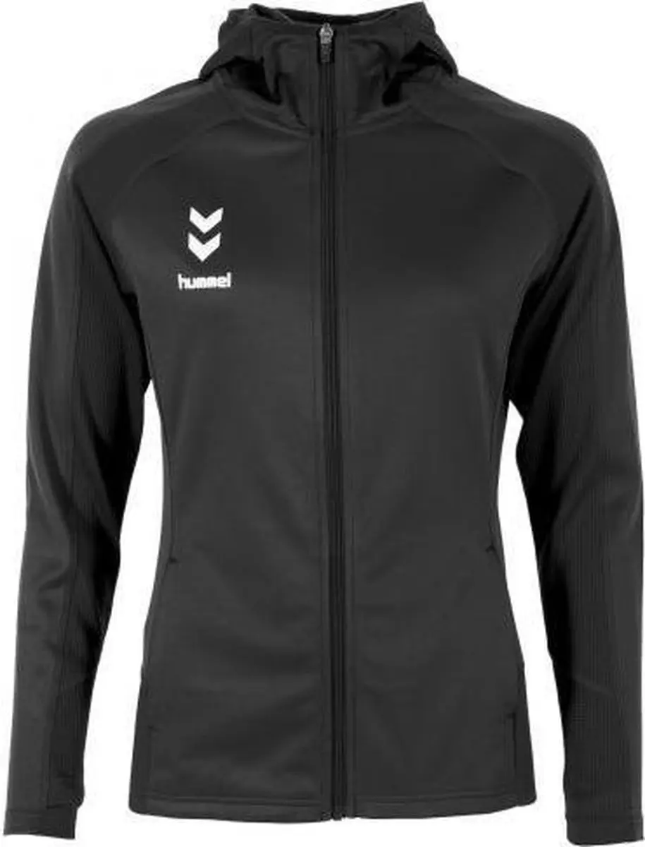 Hummel Ground Sportjas Dames XL - Zwart/Grijs